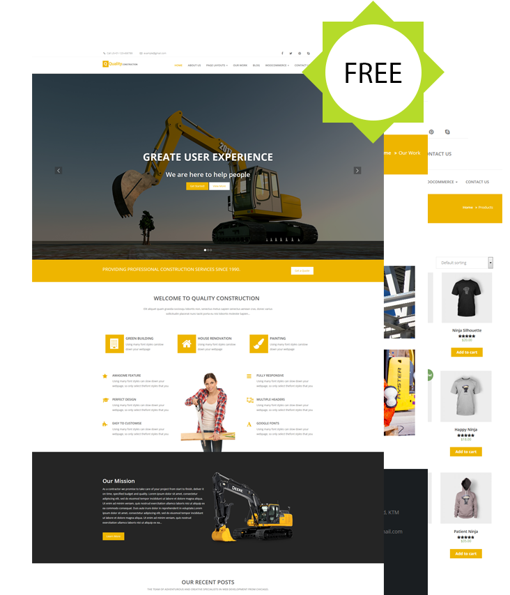 construction wordpress theme