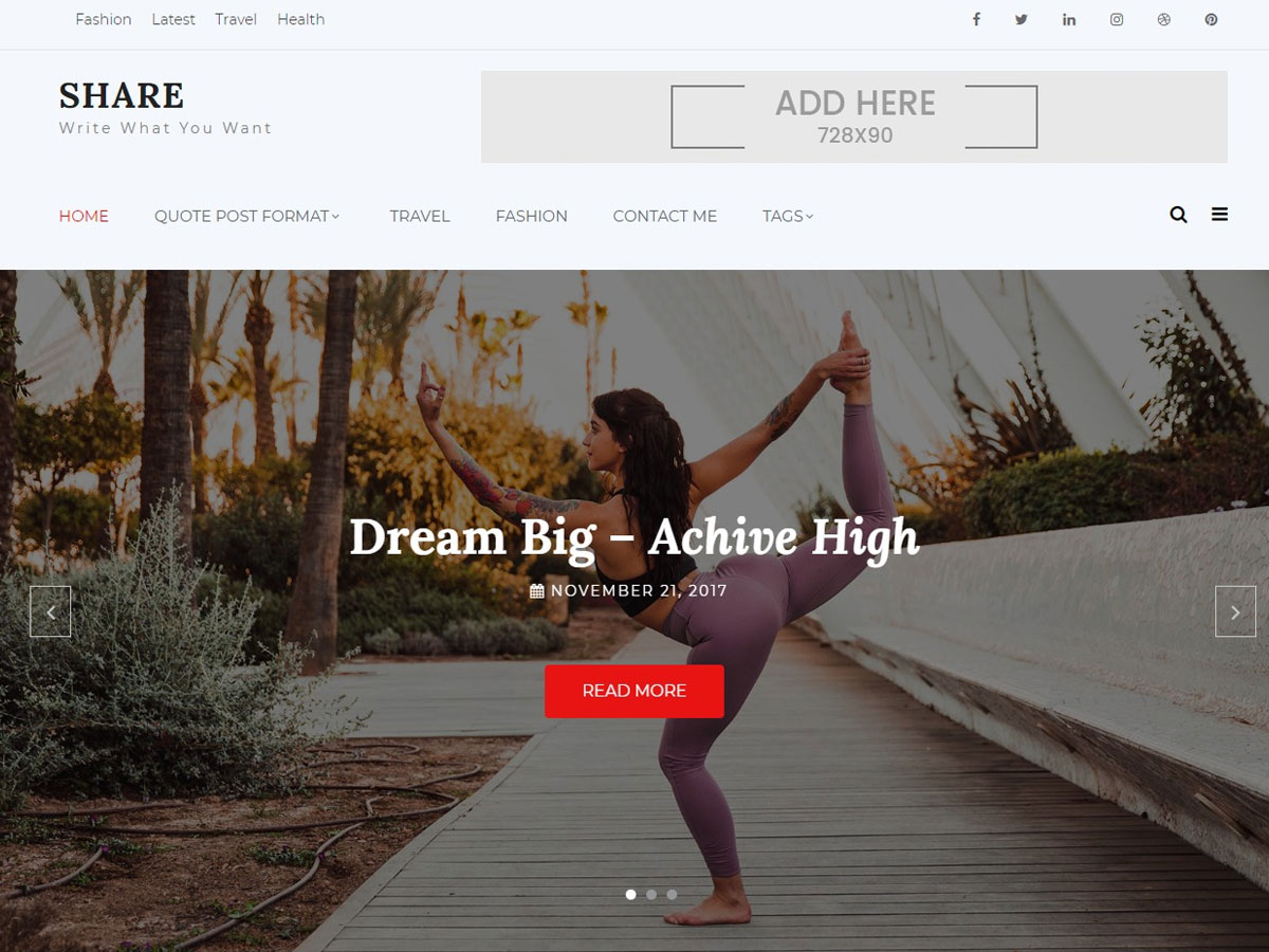 Shree WordPress theme screenshot