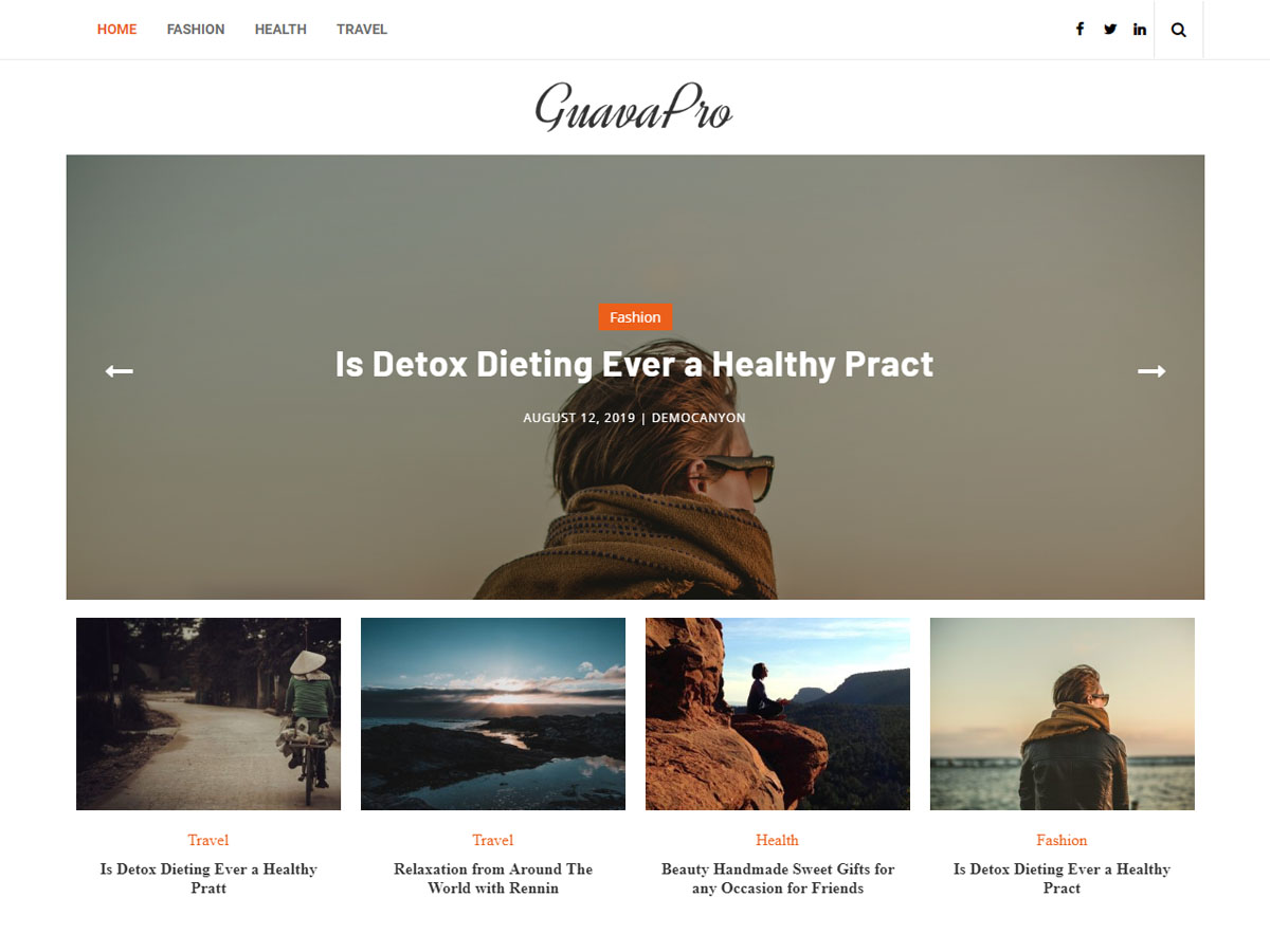 Guava Pro WordPress theme screenshot